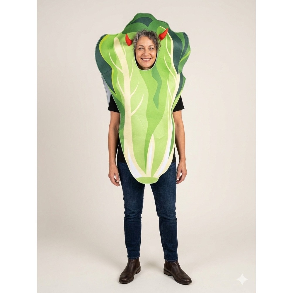 Devils Lettuce Adult One Size Bodysuit Halloween Costume NEW Hauntlook Novelty